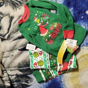 Girls grinch pjs